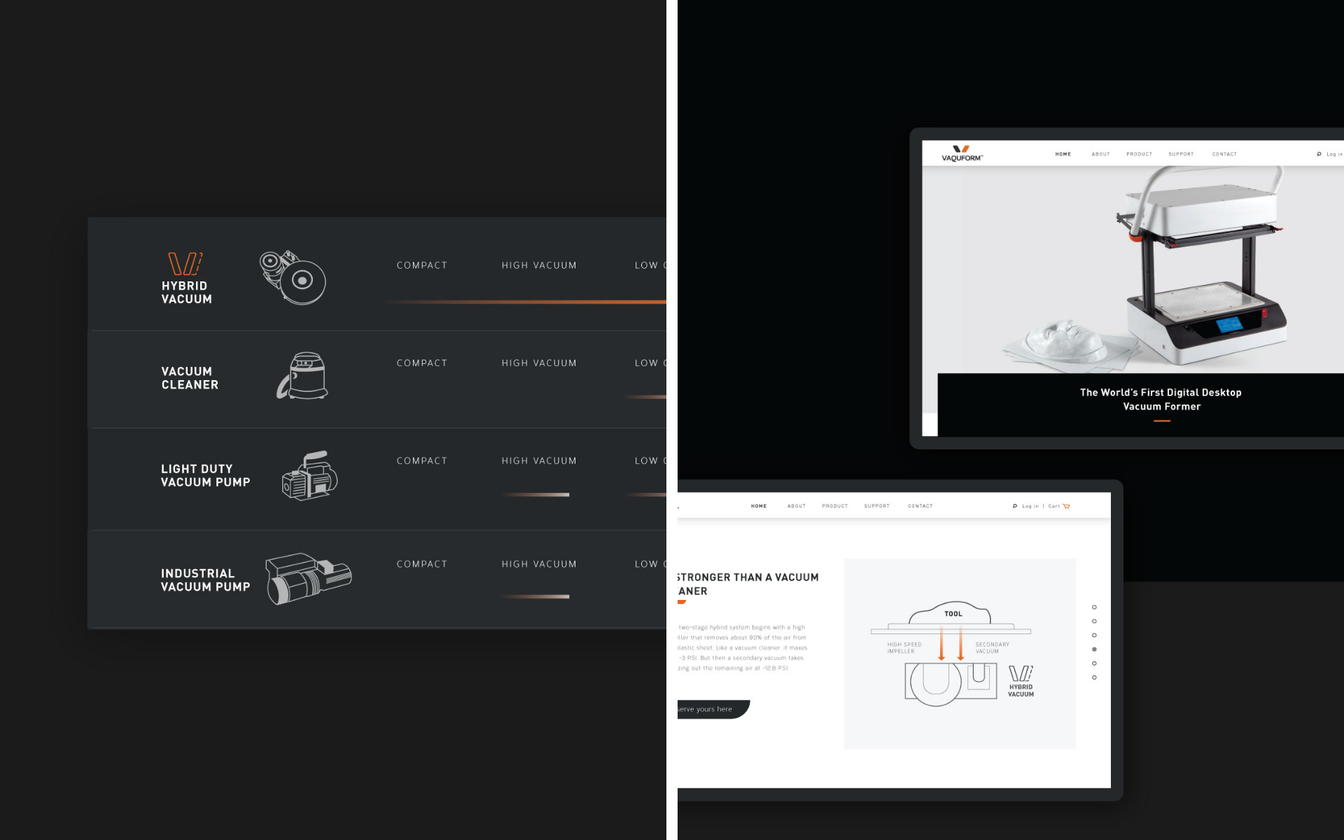 Vaquform Web Folio