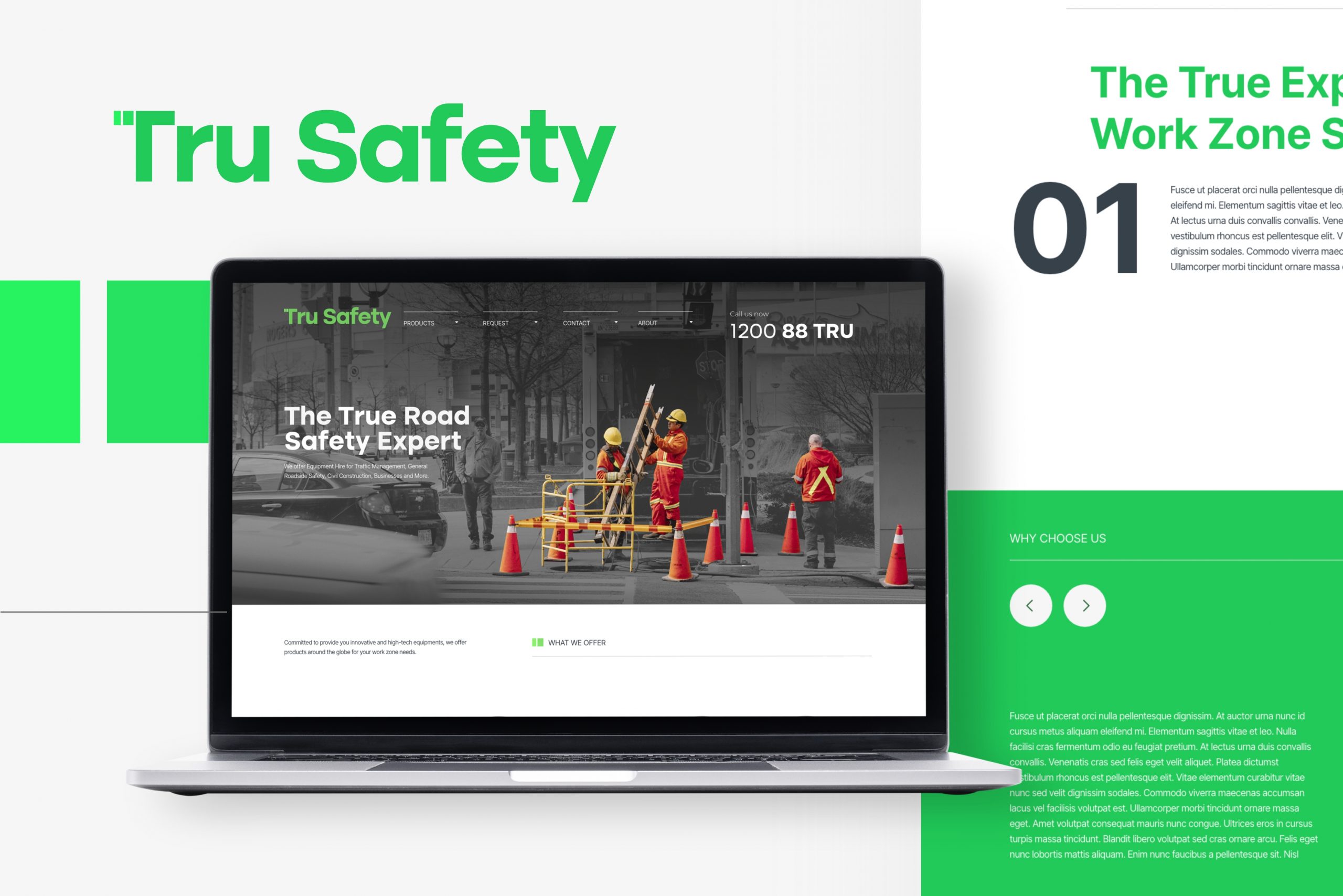 Tru safety Web Design